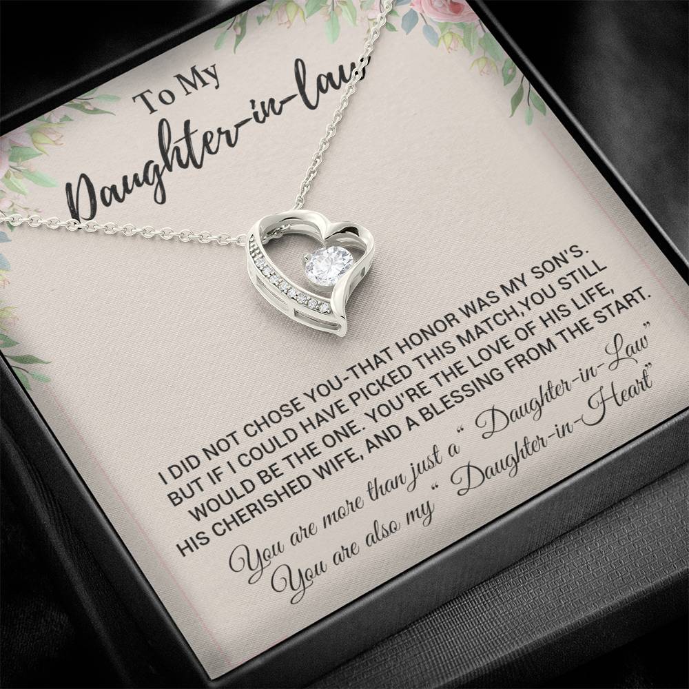To My Daughter-In-Law Necklace, Gift For Daughter In Law, Daughter In Law Gift 8_11
