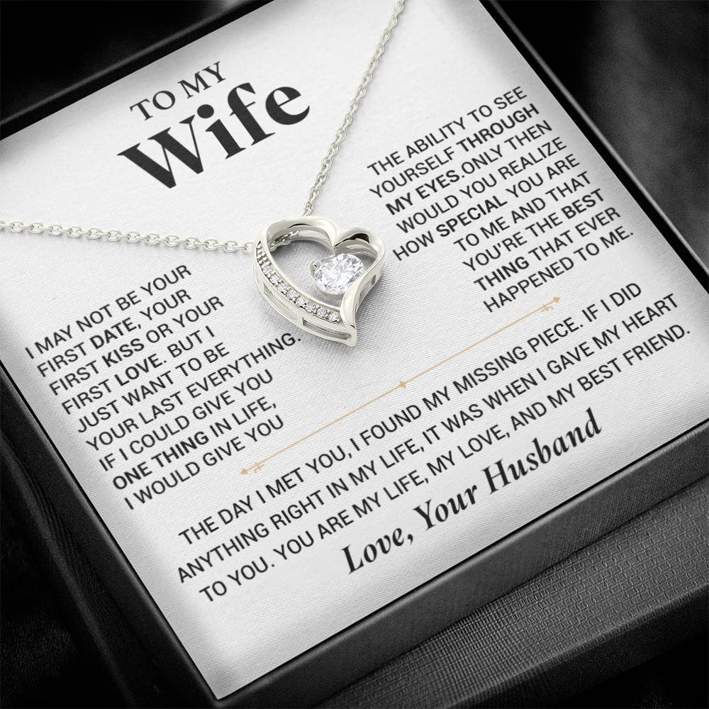 To My Wife Necklace, Christmas Gift For Wife, Christmas Gifts For Her, Wife Gift 21_7