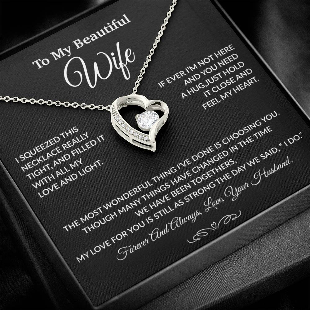 To My Wife Necklace, Gift For Wife, Anniversary Gift For Wife, Necklace For Wife 27_9