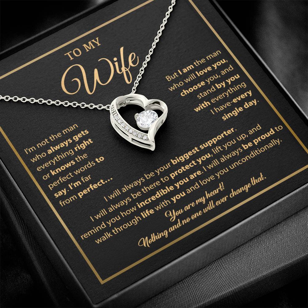 To My Wife Necklace, Gift For Wife, Anniversary Gift For Wife, Necklace For Wife 5_1