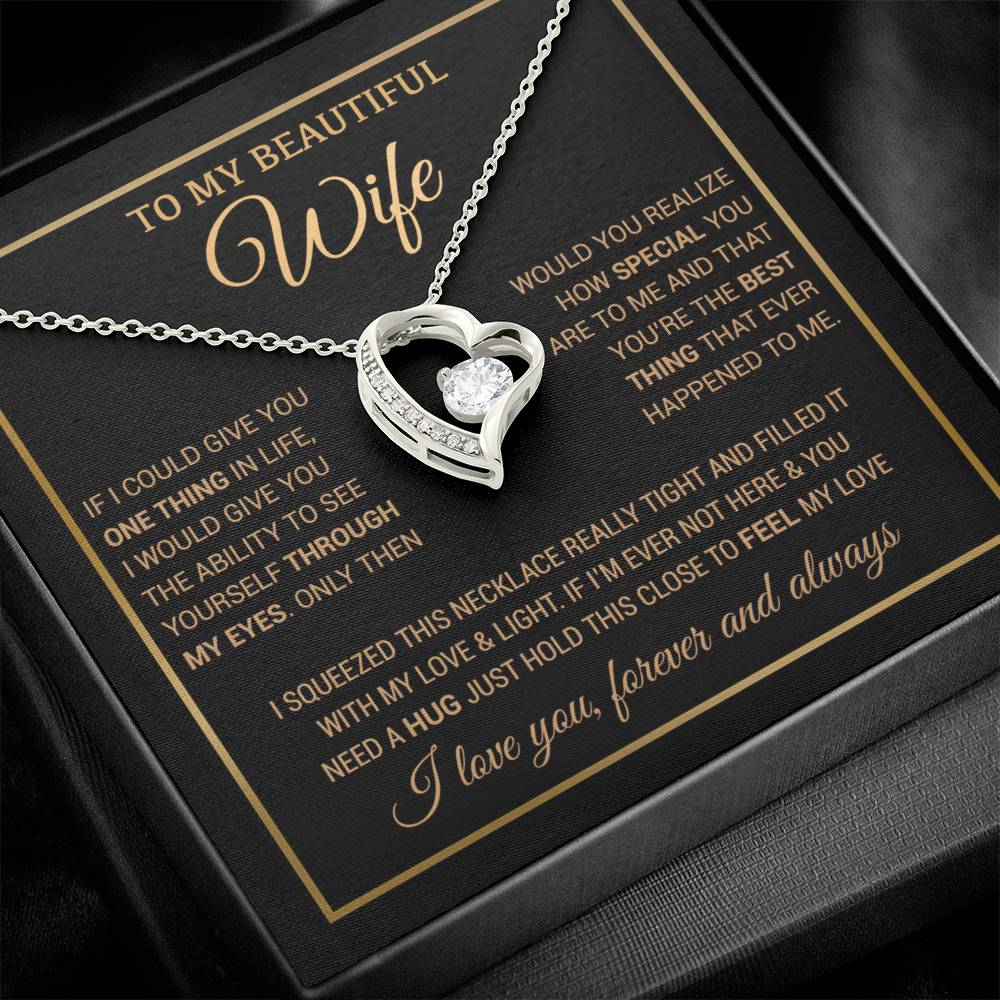To My Wife Necklace, Christmas Gifts For Women, Anniversary Gift For Wife 5_11