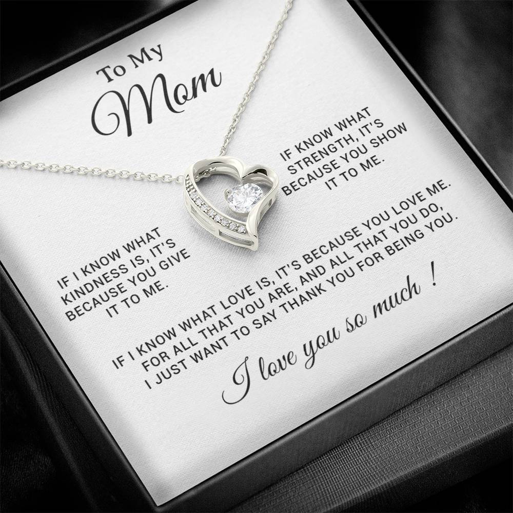To My Mom Necklace, Gift For Mom, Mothers Day Gifts, Birthday Gift For Mom 24_4