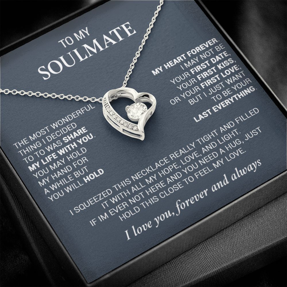 To My Soulmate, Gift for Soulmate, Anniversary Gift, Wife Gift, Birthday Gift