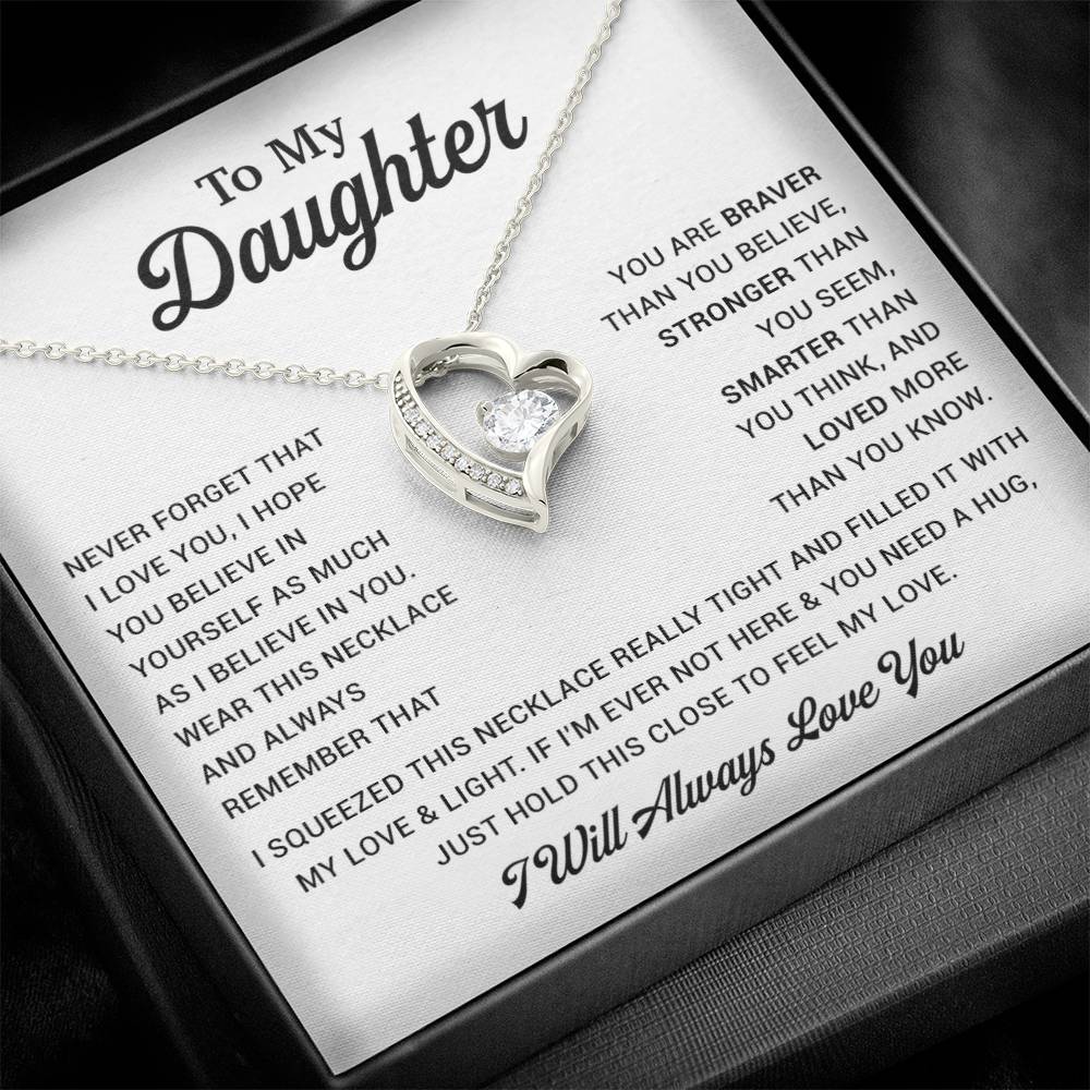 To My Daughter Necklace Gift for Daughter from Dad,Daughter Father Necklace 31_10