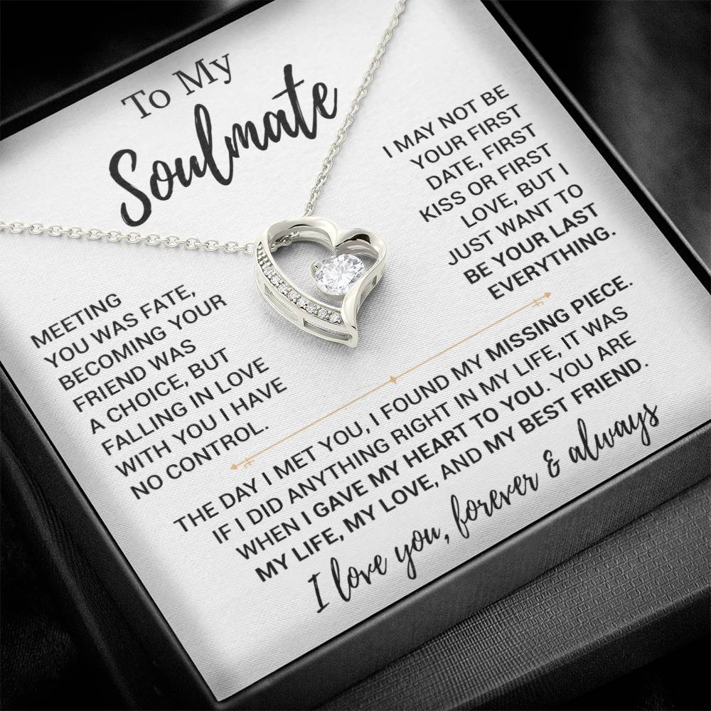 To My Soulmate Necklace, Birthday Gifts For Her, Christmas Gift For Soulmate 12_11