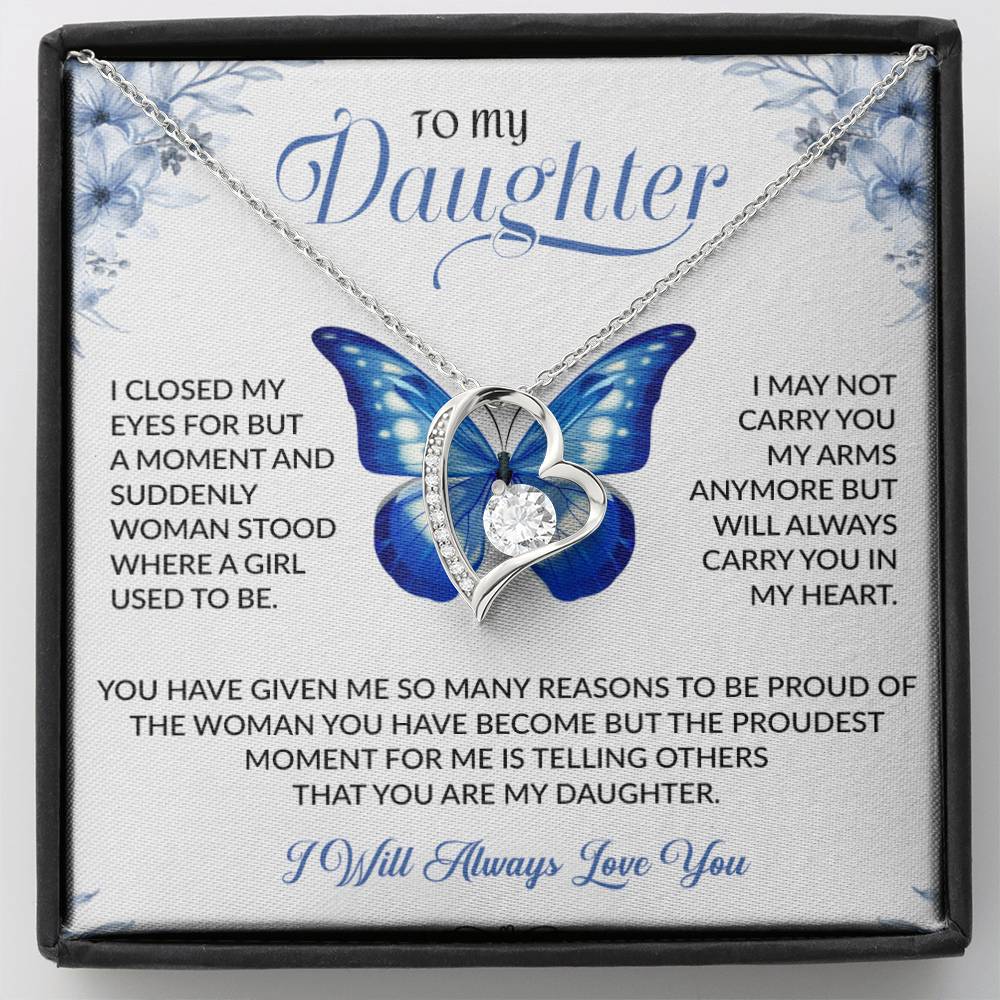 To My Daughter Necklace, Gift for Daughter from Dad, Daughter Father Necklace 30_11