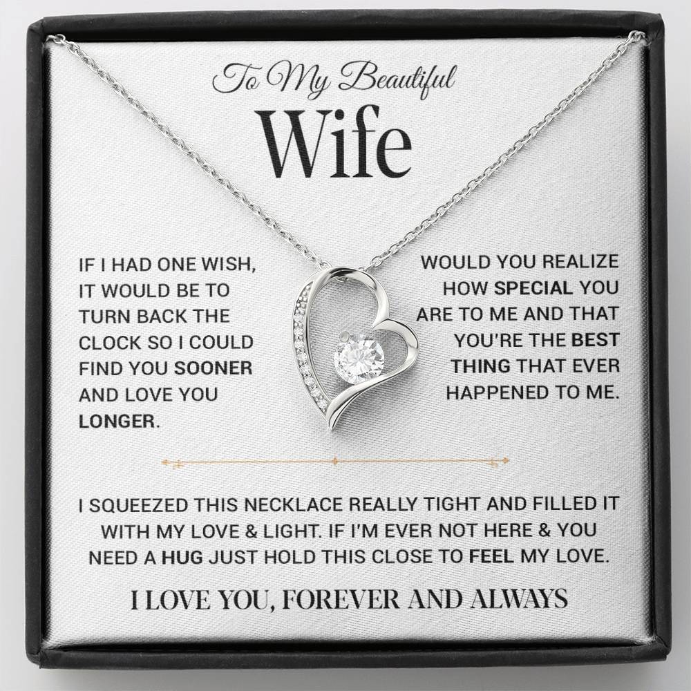 To My Wife Necklace, Gift For Wife, Anniversary Gift For Wife, Christmas Gift 26_11