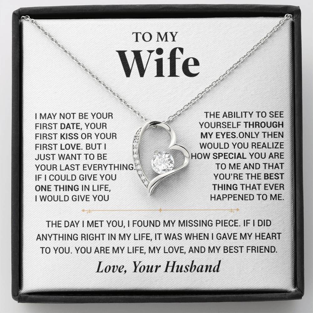 To My Wife Necklace, Christmas Gift For Wife, Christmas Gifts For Her, Wife Gift 21_7