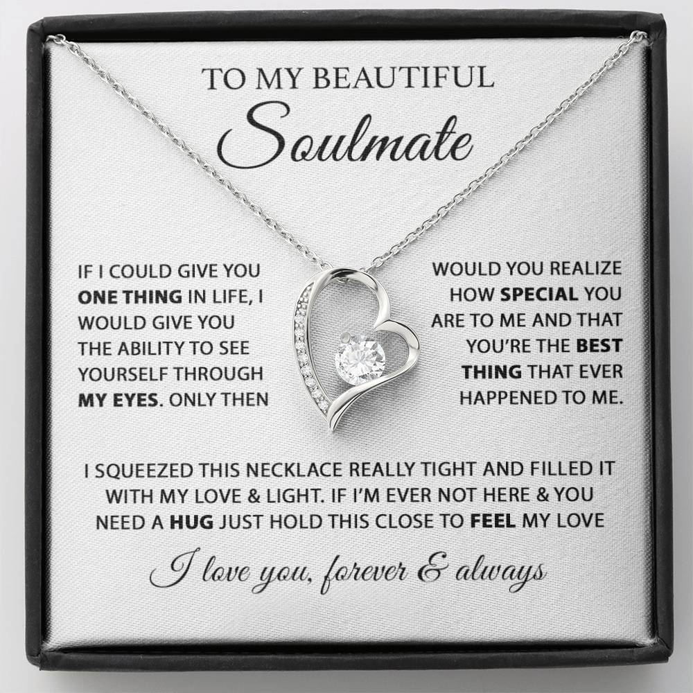 To My Soulmate Necklace Gift For Girlfriend Wife Birthday Gifts Christmas Gifts 3_11