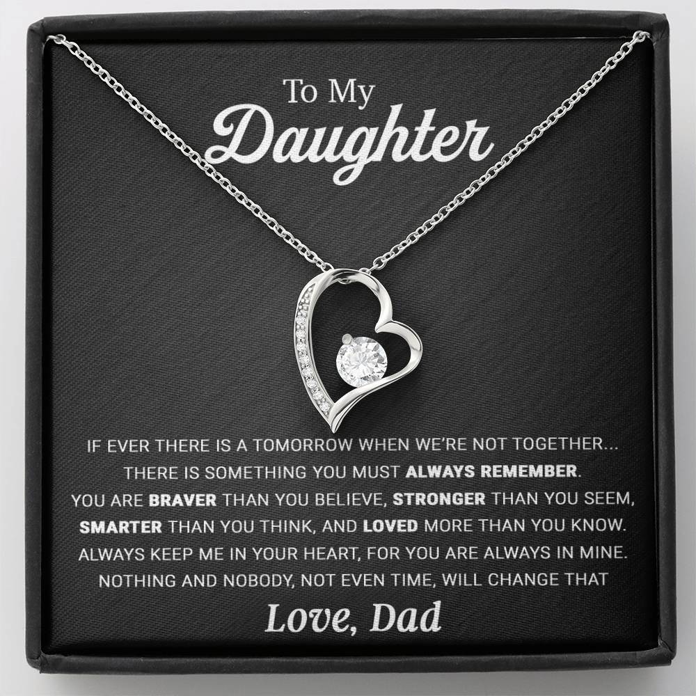 To My Daughter Necklace, Daughter Father Necklace, Daughter Gift From Dad 10_4