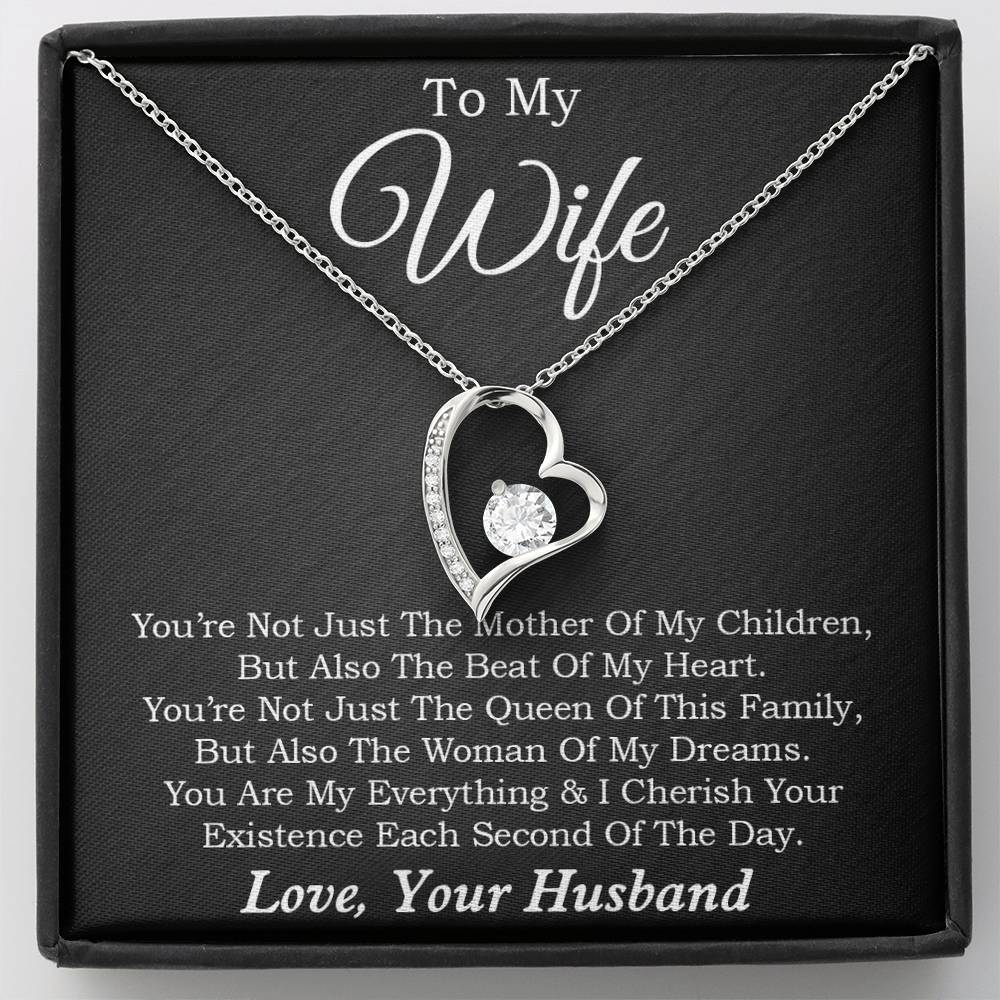 To My Wife Necklace, Mother's Day Gift from Husband, Wife Birthday Gift 23_2
