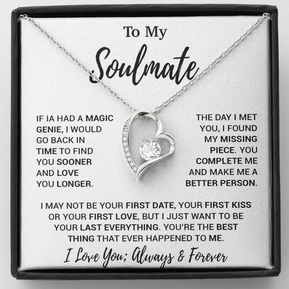To My Soulmate Necklace, Birthday Gifts For Her, Christmas Gift For Soulmate 18_10