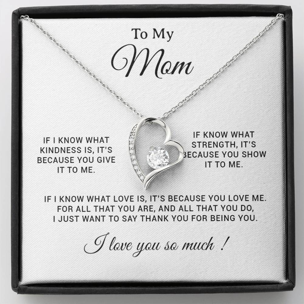 To My Mom Necklace, Gift For Mom, Mothers Day Gifts, Birthday Gift For Mom 24_4