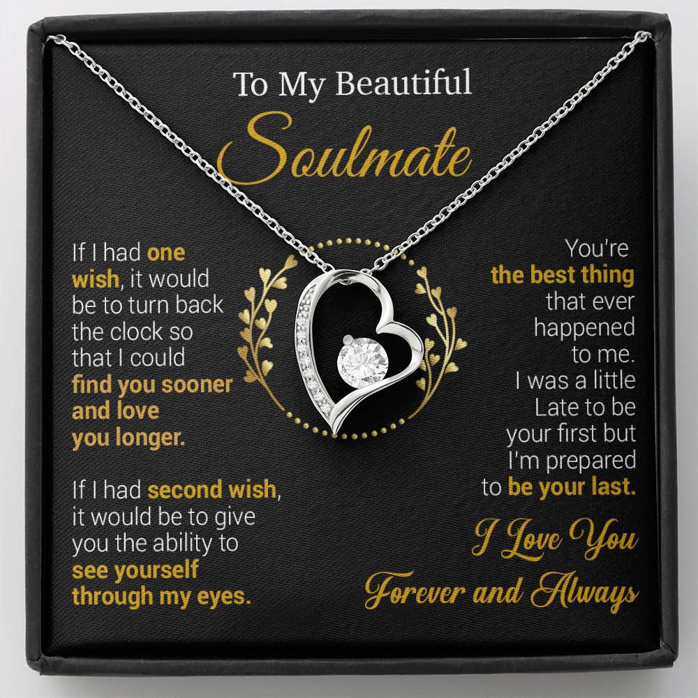 To My Soulmate Necklace, Gift For Soulmate, Anniversary Gift, Christmas Gift 22_11