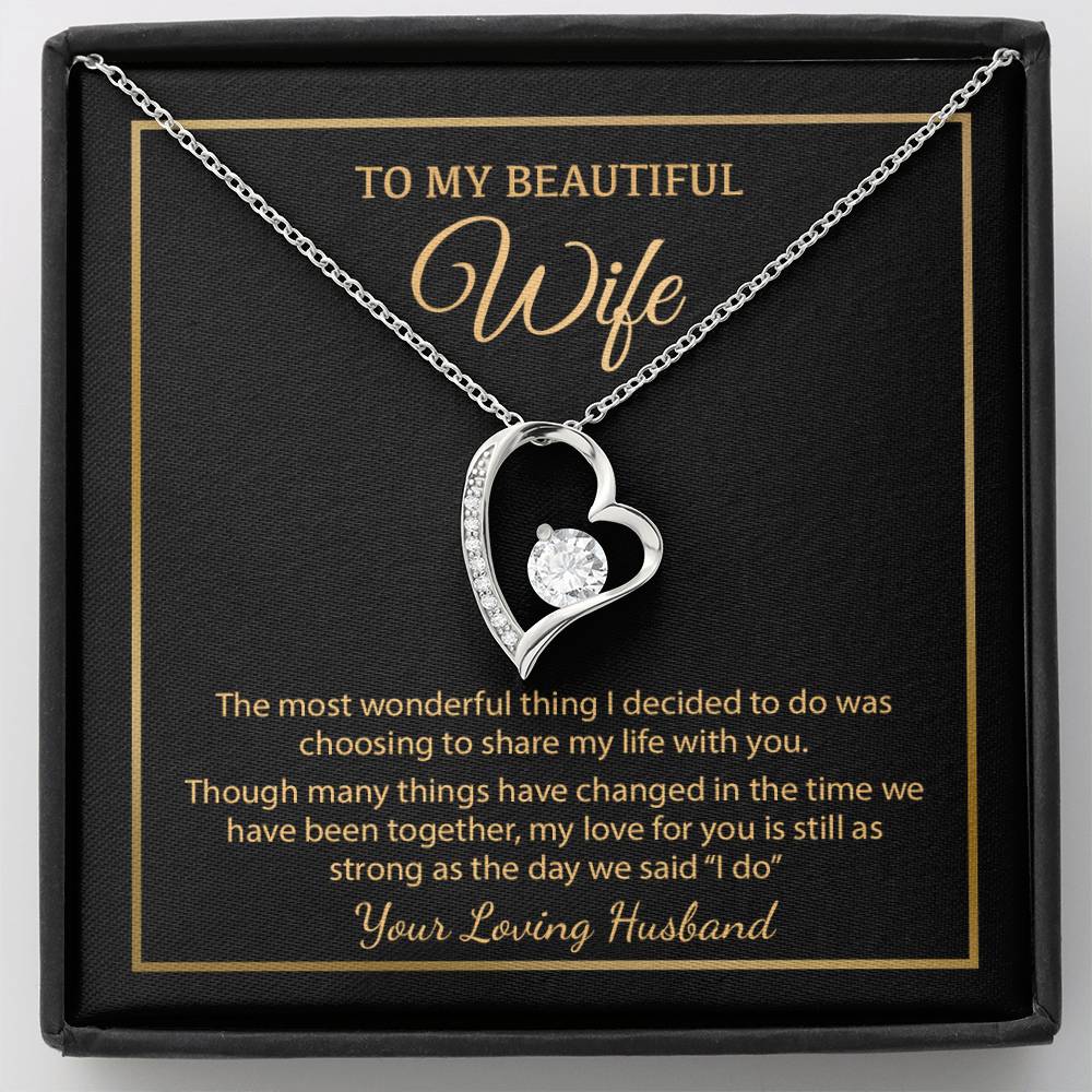 To My Wife Necklace, Christmas Gifts For Women, Anniversary Gift For Wife 4_12