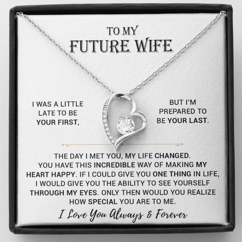 To My Future Wife Necklace, Anniversary Birthday Christmas Gift for Her 10_10