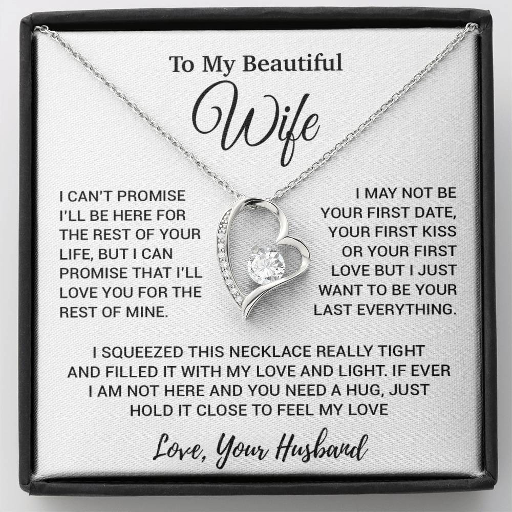 To My Wife Necklace, Christmas Gifts For Women, Anniversary Gift For Wife 2_8