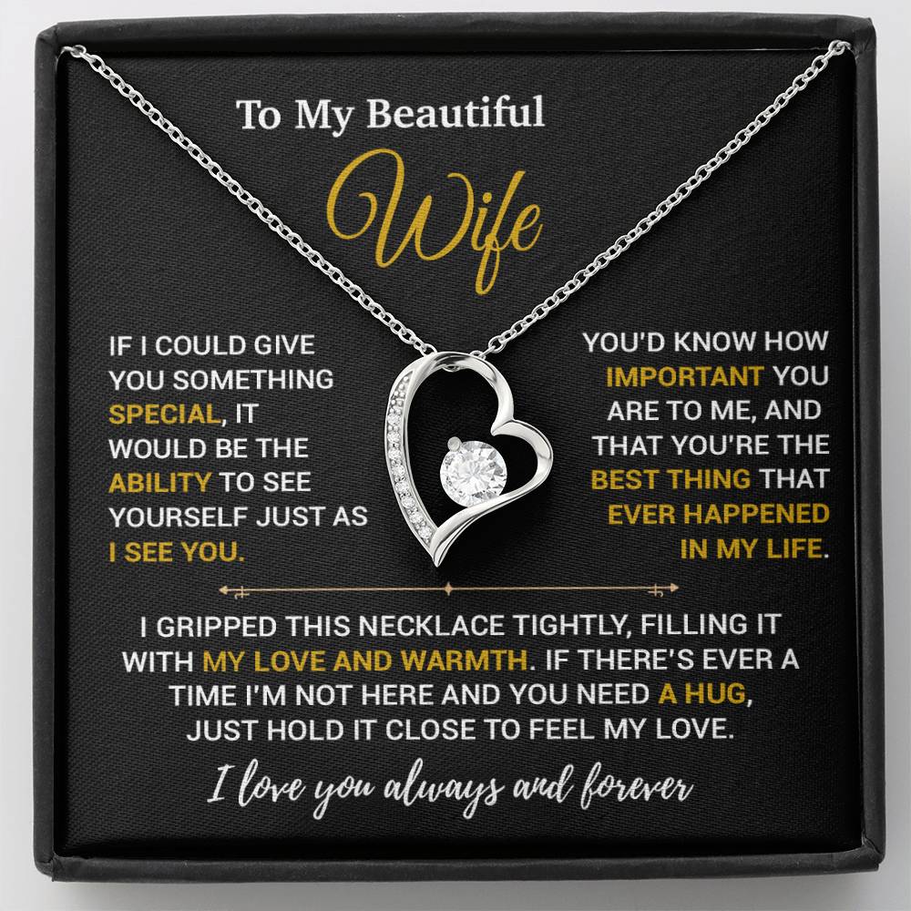 To My Wife Necklace, Christmas Gifts For Women, Anniversary Gift For Wife 9_10