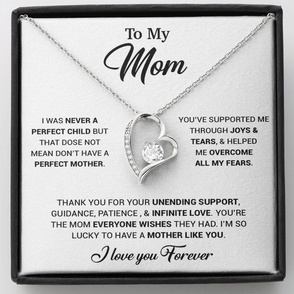 To My Mom Gift for Mother from Son From Daughter Mom Birthday Gift, Mothers Day_ 6_7_White