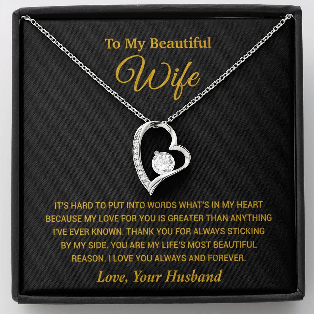 To My Wife Necklace , Anniversary Gift Wife , Gift for Wife, Christmas Gifts 25_11