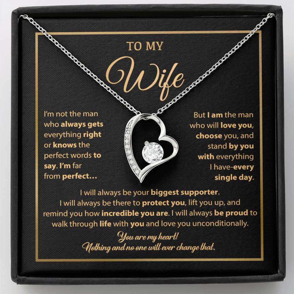 To My Wife Necklace, Gift For Wife, Anniversary Gift For Wife, Necklace For Wife 5_1