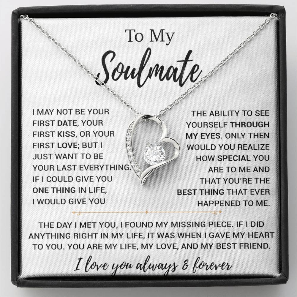 To My Soulmate Necklace, Soulmate Gift,Christmas Gift 2_9