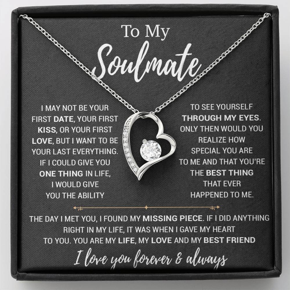 To My Soulmate Necklace, Birthday Gifts For Her, Christmas Gift For Soulmate 13_9