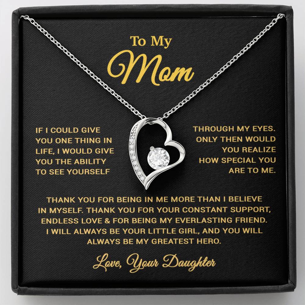 To My Mom Necklace, Sentimental Mother's Day Gift For Mom From Son 30_3