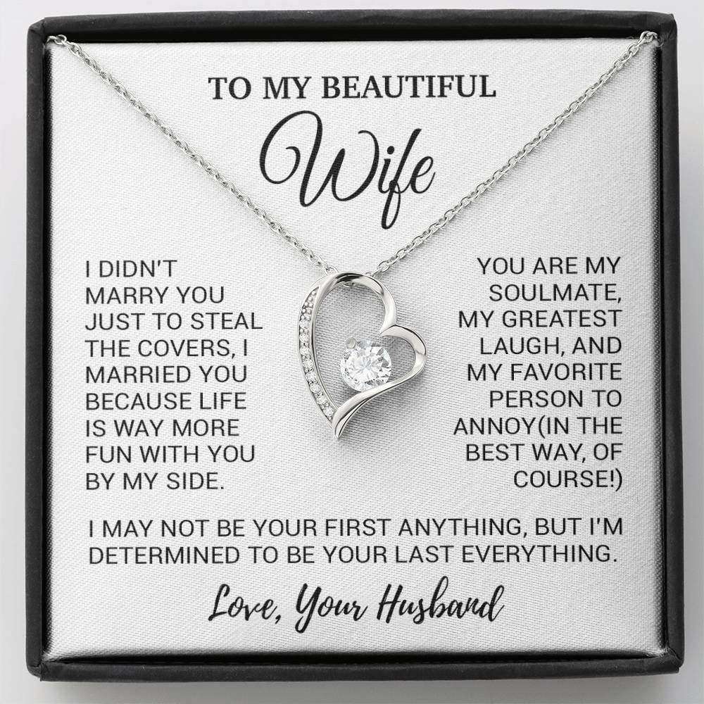 To My Wife Necklace, Christmas Gifts For Women, Anniversary Gift For Wife 24_10