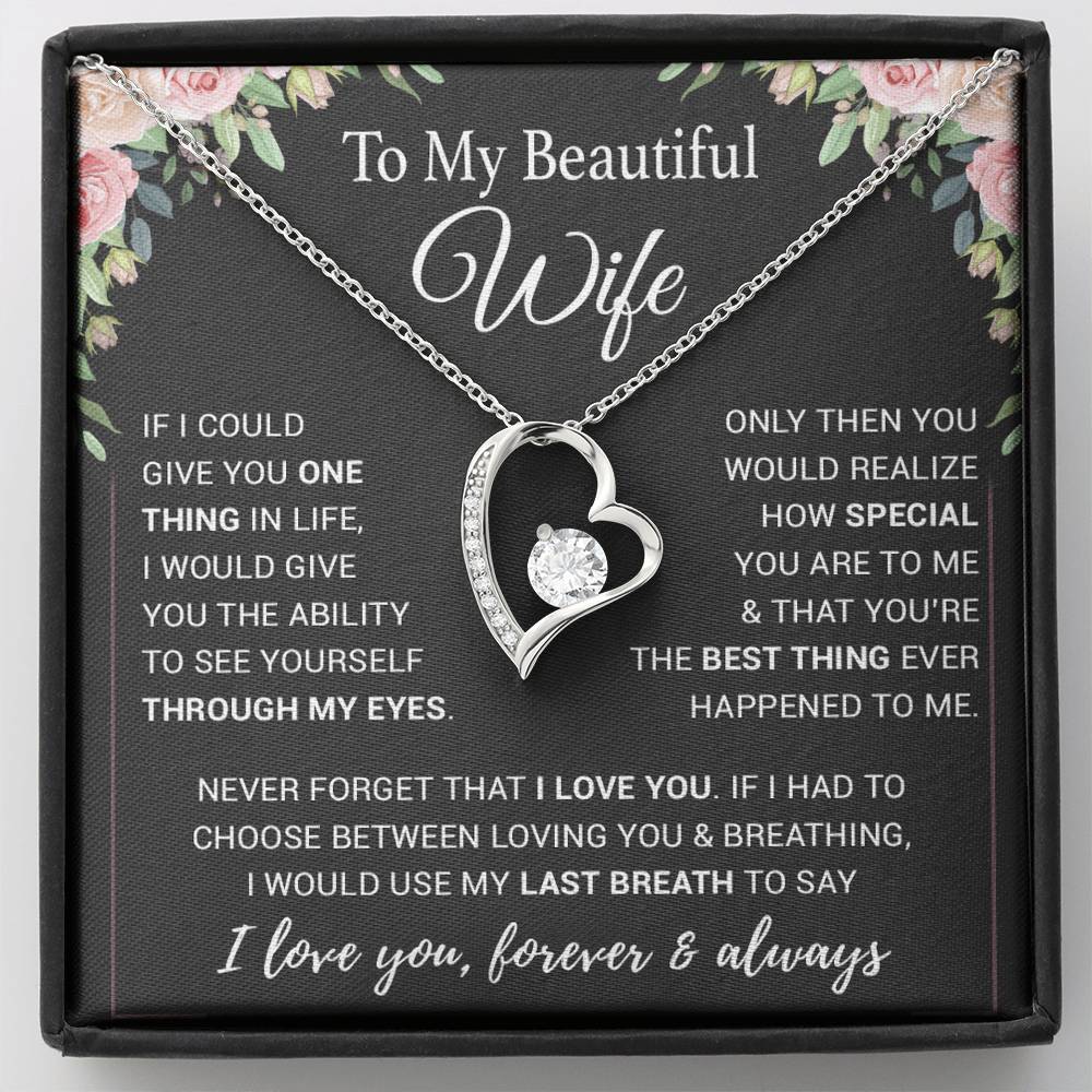 To My Wife Necklace, Christmas Gifts For Women, Anniversary Gift For Wife 10_11