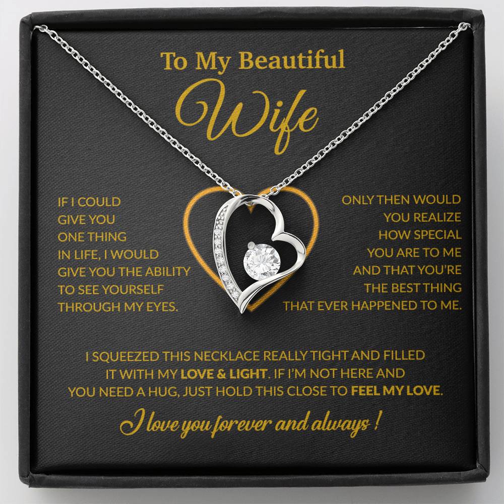 To My Wife Necklace, Christmas Gifts For Women, Anniversary Gift For Wife 16_12_2025_Gold