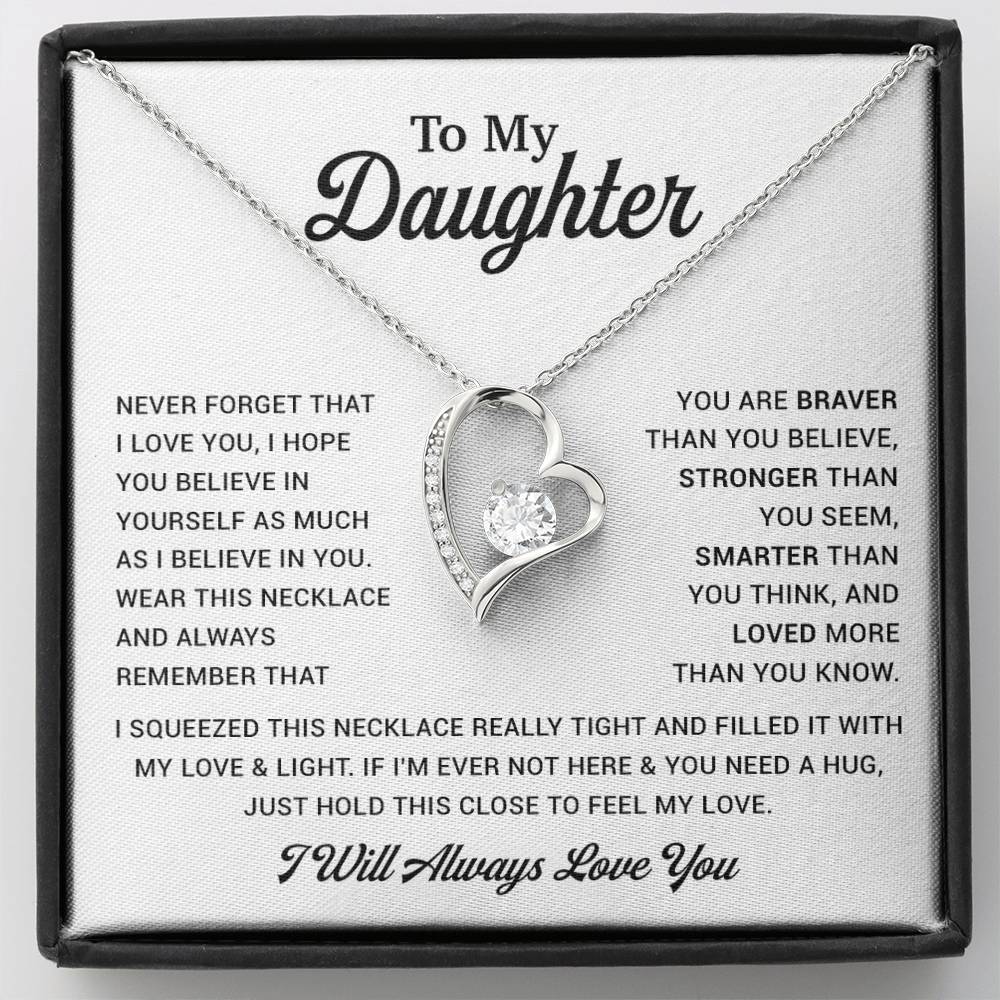 To My Daughter Necklace Gift for Daughter from Dad,Daughter Father Necklace 31_10