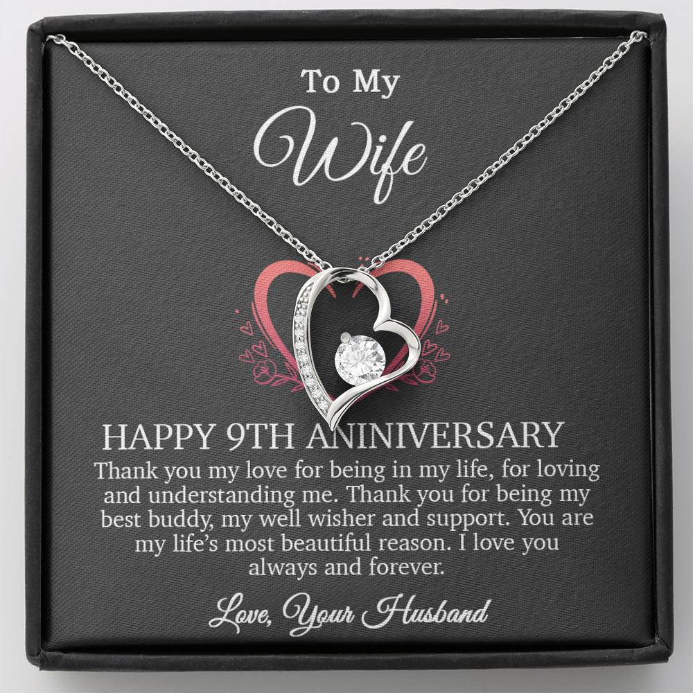 9th Anniversary Gift For Wife, 9 Year Anniversary Gifts, 9th Wedding Anniversary Gift Ideas