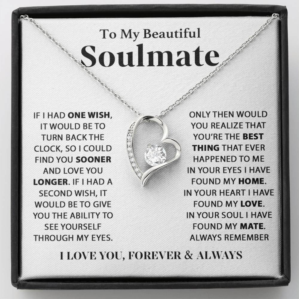 To My Soulmate Necklace Gift For Girlfriend Wife Birthday Gifts Christmas Gifts 30_7