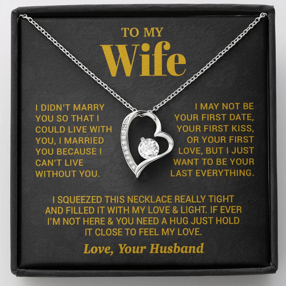 To My Wife Necklace, Christmas Gifts For Women, Anniversary Gift For Wife 27_9