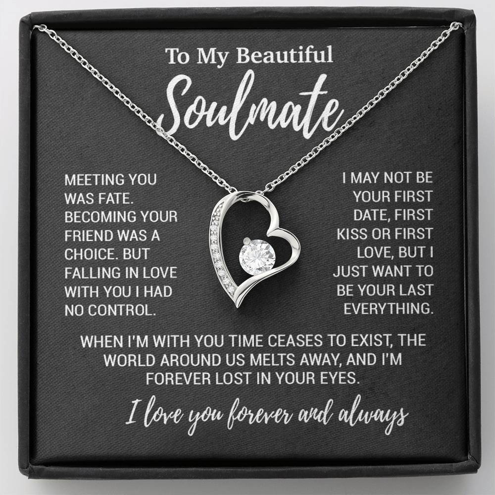To My Soulmate Necklace, Birthday Gifts For Her, Christmas Gift For Soulmate 16_9
