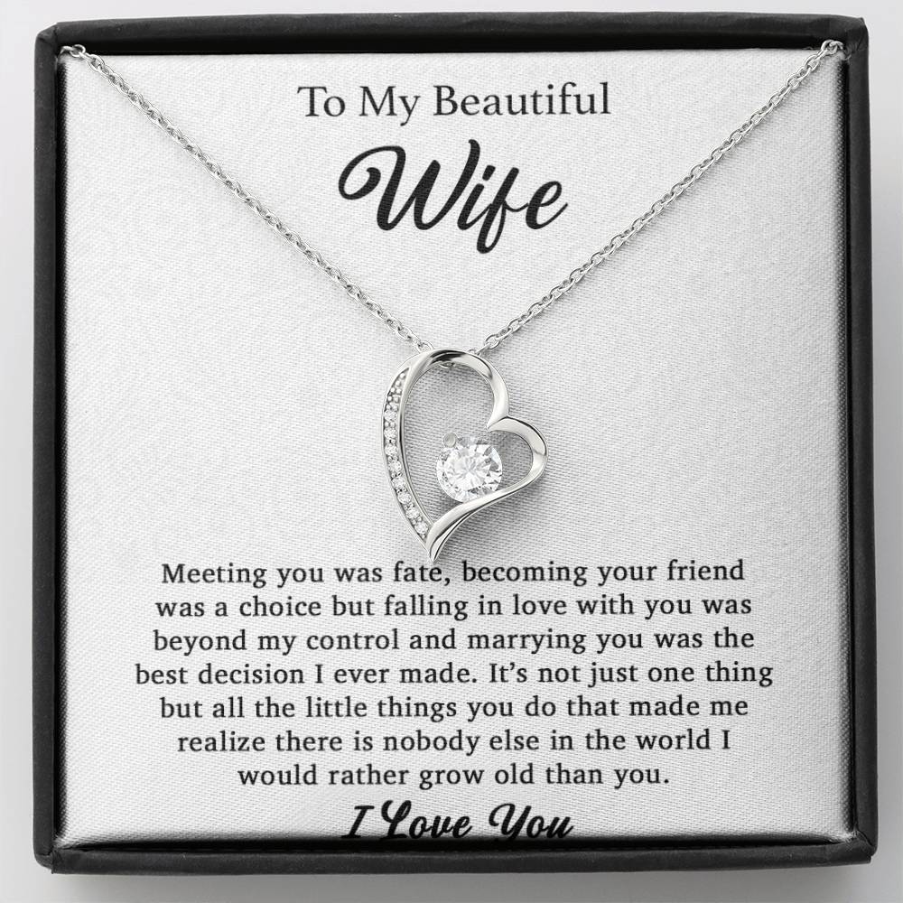 To My Wife Necklace, Gift For Wife, Anniversary Gift For Wife, Christmas Gifts 20_9