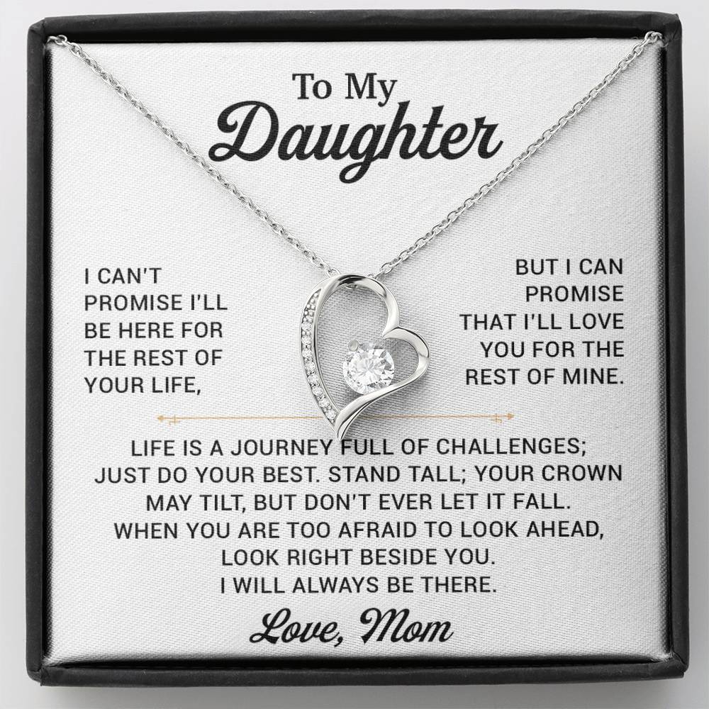 To My Daughter Necklace, Gift for Daughter from Mom, Mother Daughter Necklace 29_10