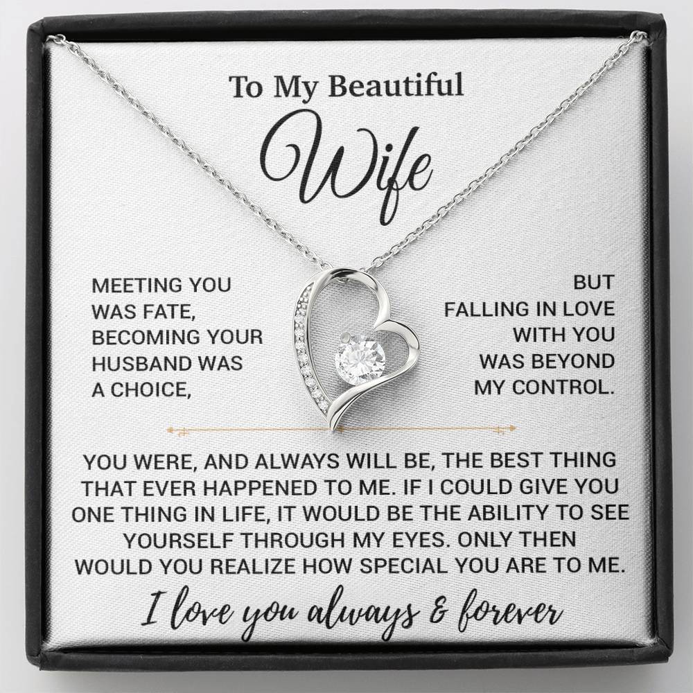 To My Wife Necklace, Christmas Gifts For Women, Anniversary Gift For Wife 8_10