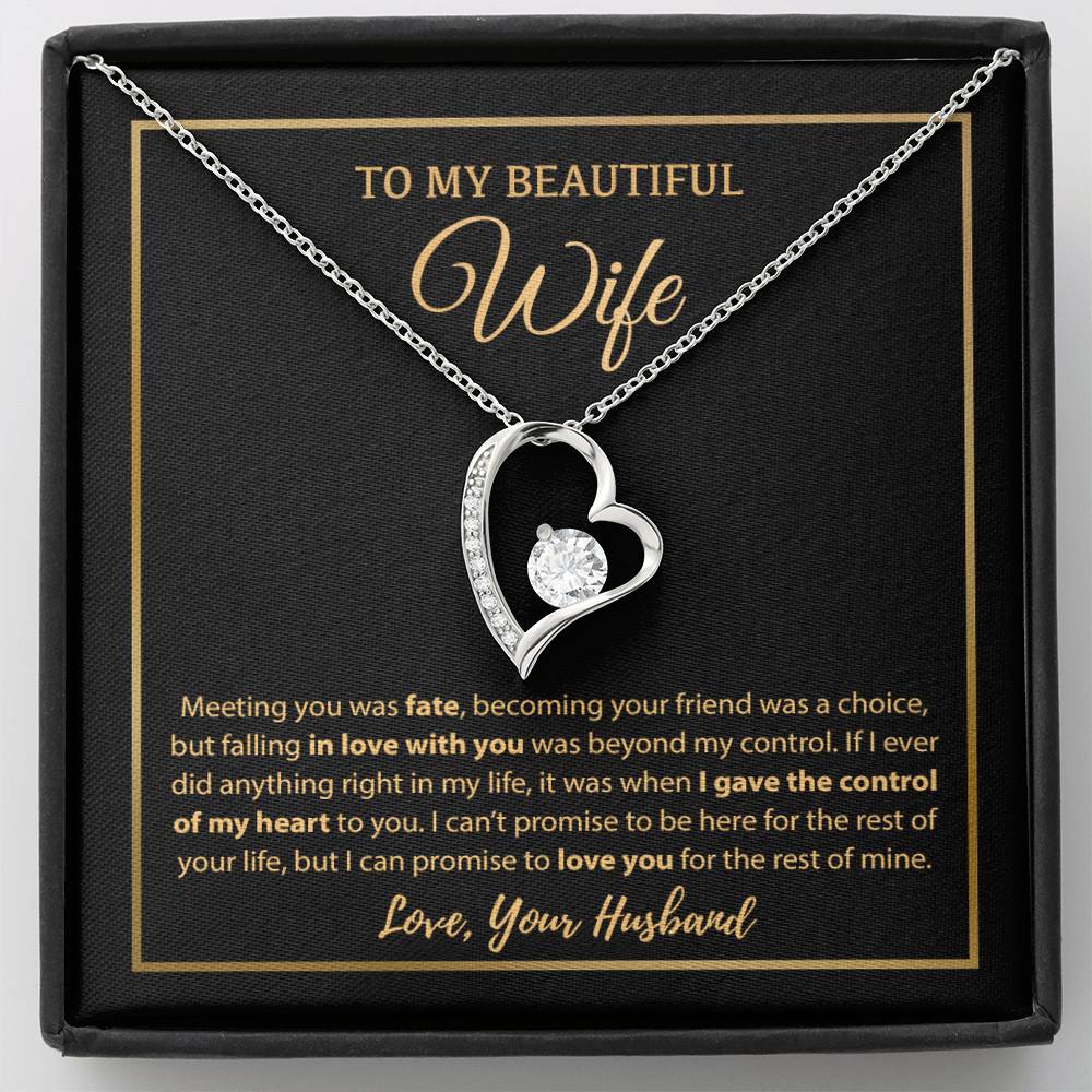 To My Wife Necklace, Christmas Gifts For Women, Anniversary Gift For Wife 16_12