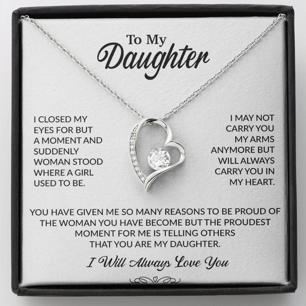 To My Daughter Necklace, Gift for Daughter from Dad, Daughter Father Necklace 27_9