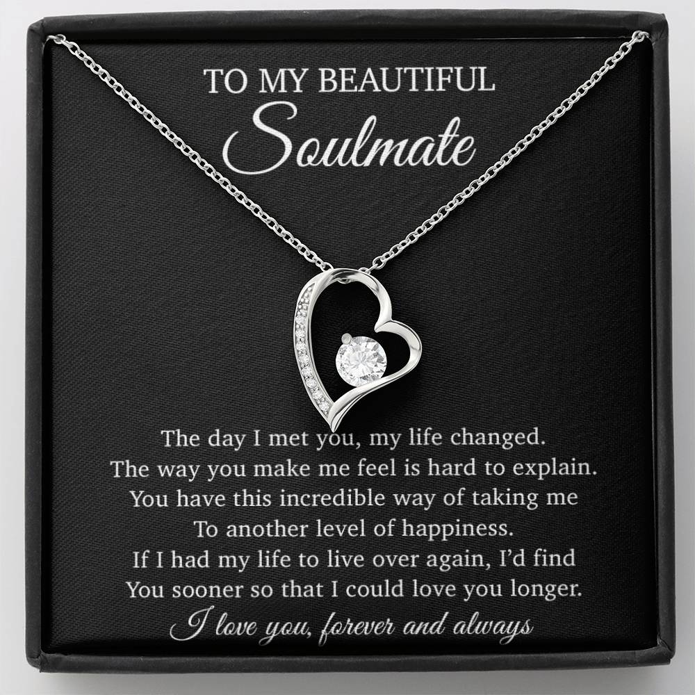 To My Soulmate Necklace Gift For Wife Girlfriend Birthday Anniversary Christmas 16_8