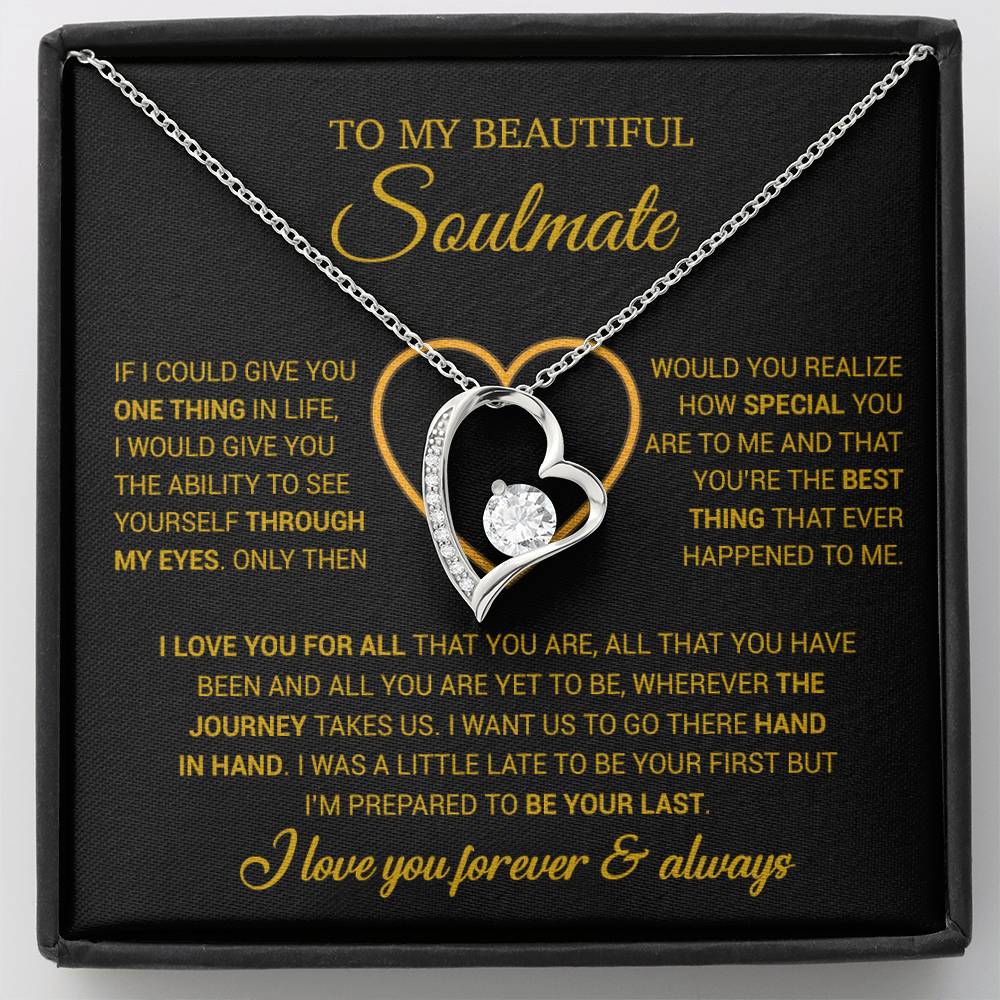 To My Soulmate Necklace, Gift For Wife From Husband, Valentiens Gift 22_12