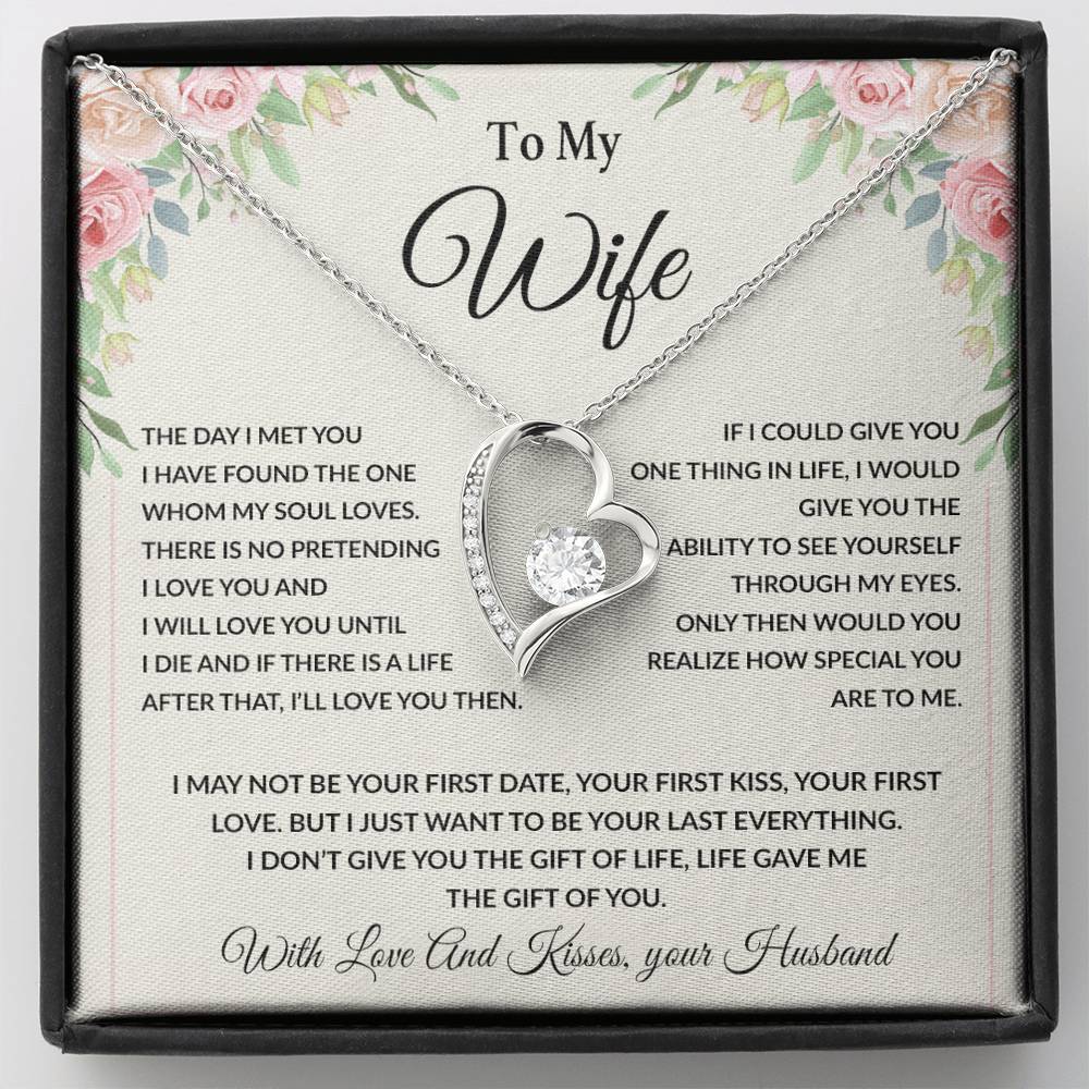 To My Wife Necklace, Christmas Gifts For Women, Anniversary Gift For Wife 21_10