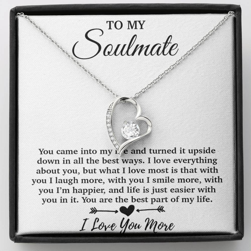 To My Soulmate Necklace, Soulmate Gift, Soulmate Jewelry Anniversary 26_3