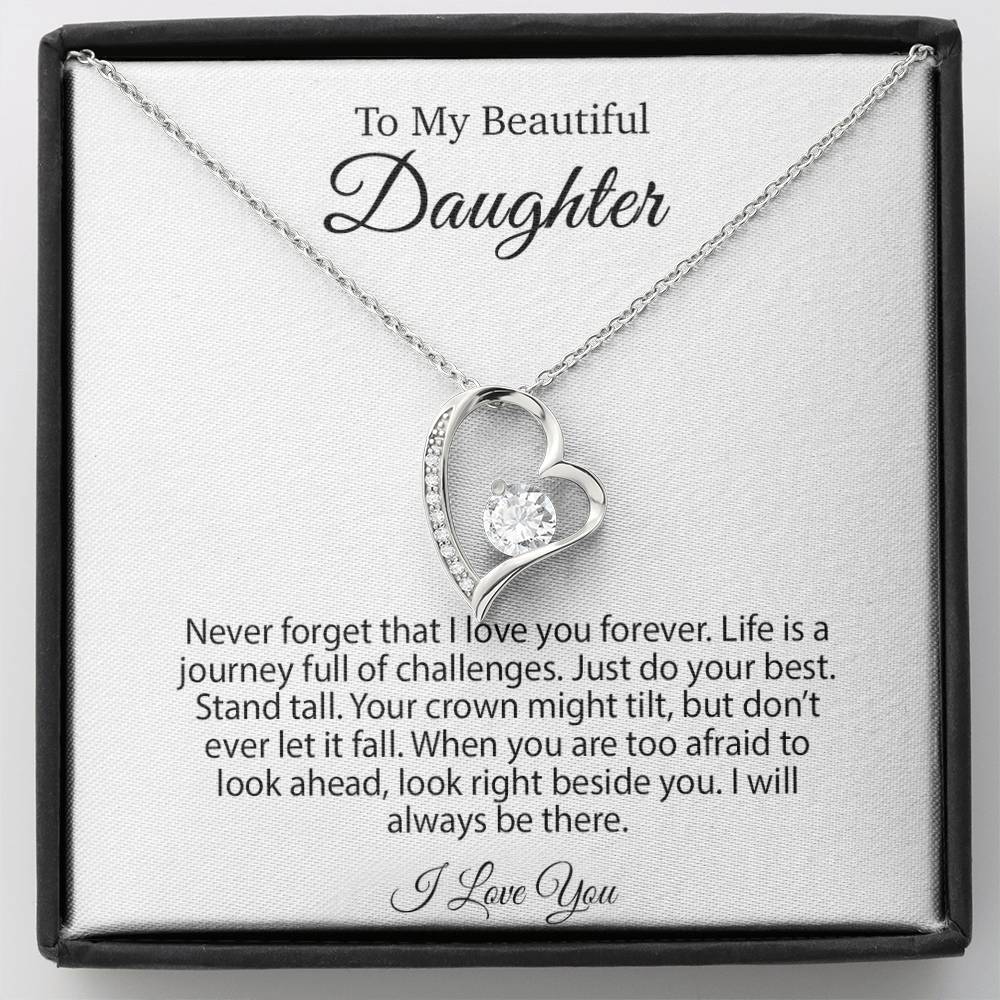To My Daughter Necklace Gift From Dad, Daughter Necklace, Daughter Gift, Christmas Gift