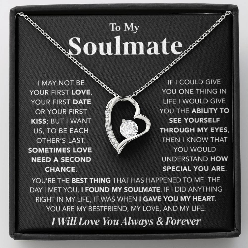 To My Soulmate Necklace Gift For Wife Girlfriend Birthday Anniversary Christmas 24_7