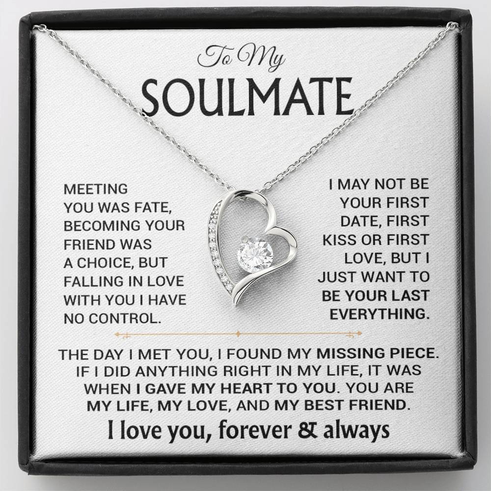 To My Soulmate Necklace, Soulmate Gift, Gift For Girlfriend, Valentines Gift 6_12
