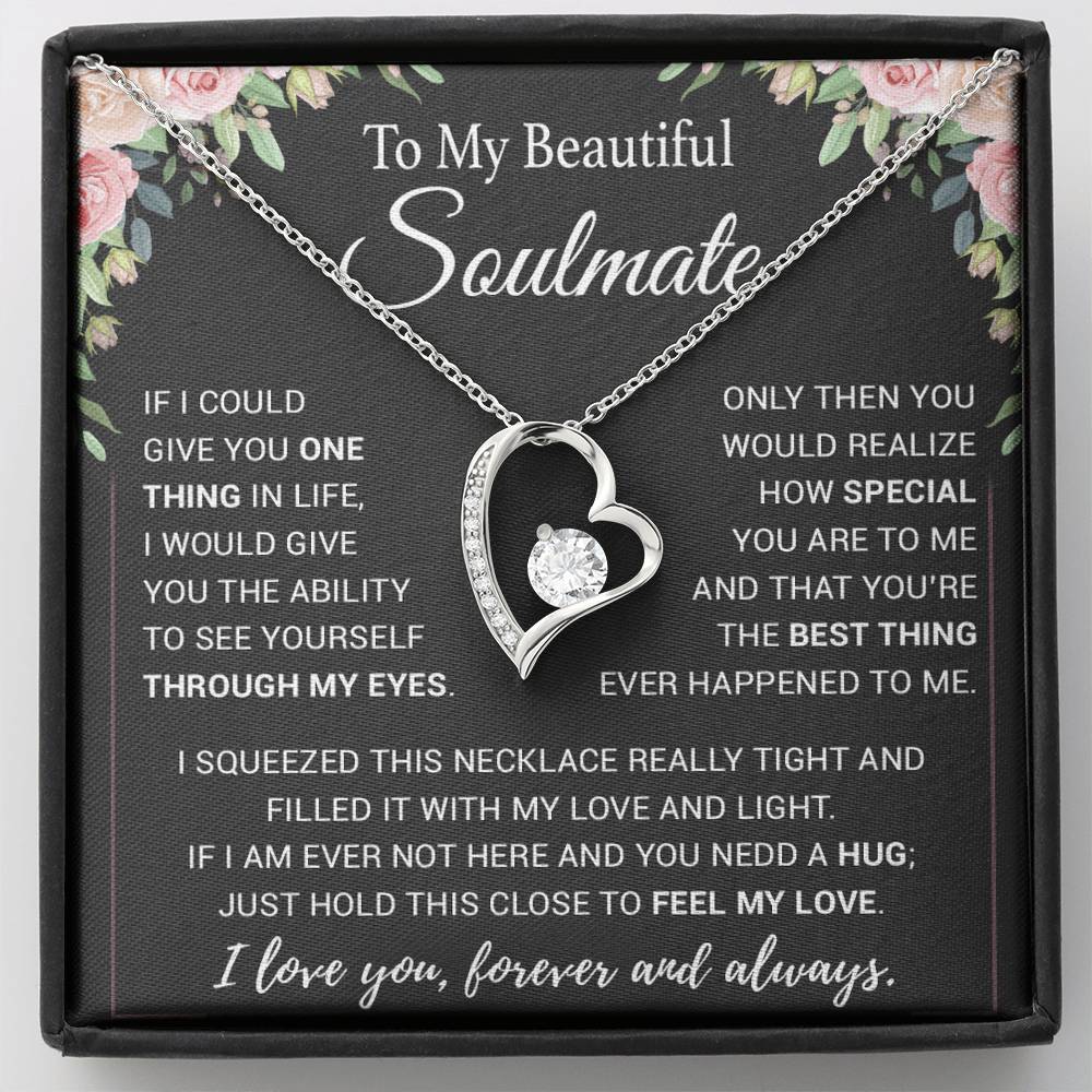 To My Soulmate Necklace, Birthday Gifts For Her, Christmas Gift For Soulmate 20_11
