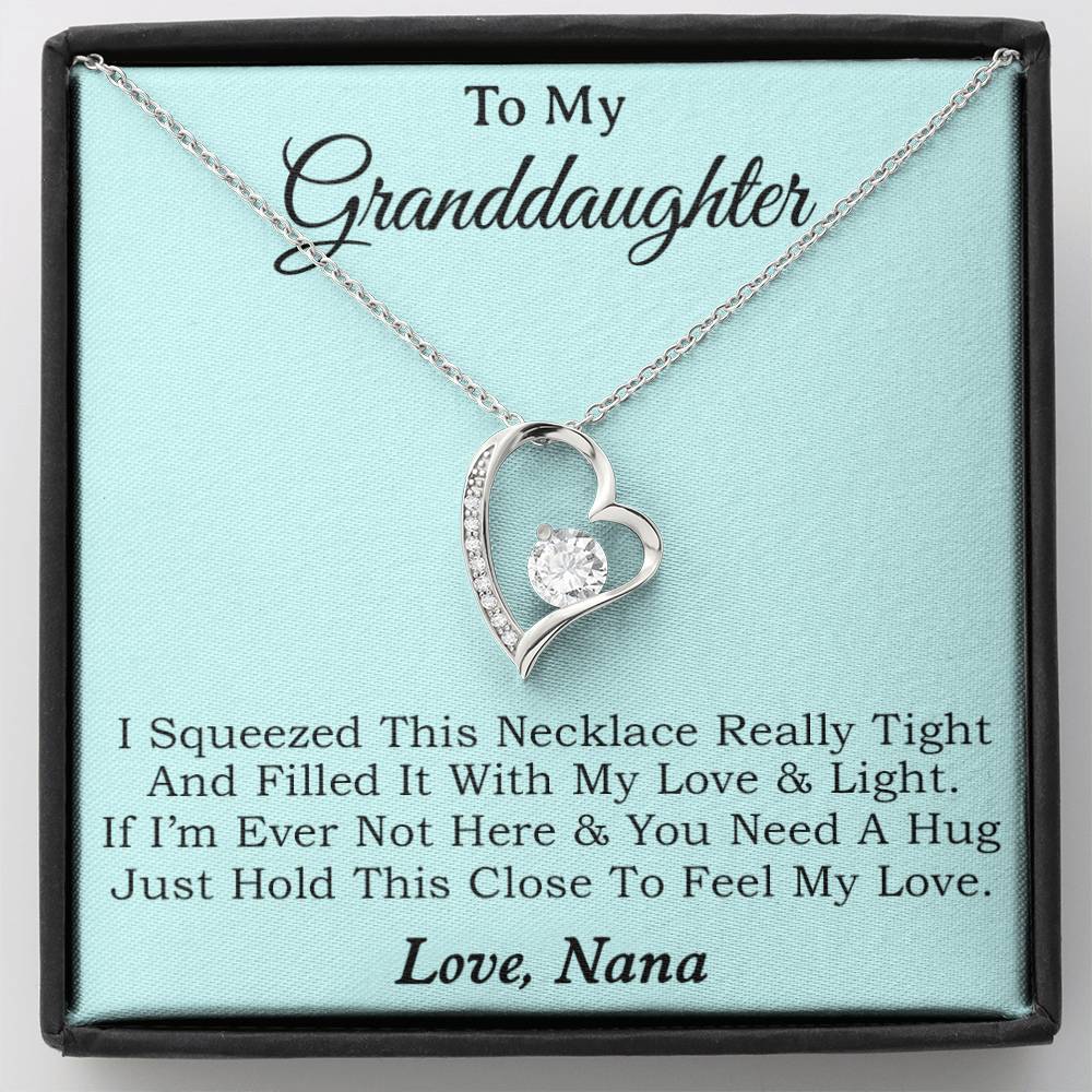 To My Granddaughter Necklace, Granddaughter Gift, Gifts for Granddaughters, Granddaughter Necklace 31_10